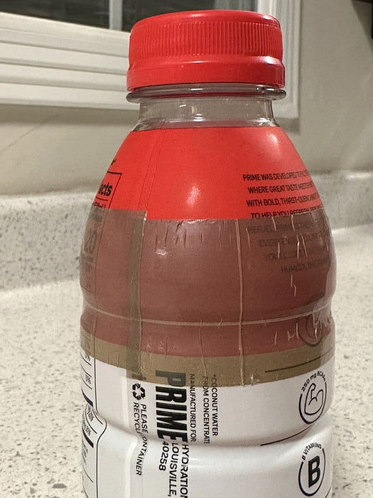 Prime Hydration LABEL ERROR ! RARE LOOK!- Ice Pop Flavor