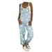 Playsuit Knot Strap Button Bodysuit Jumpsuit Dropshipping