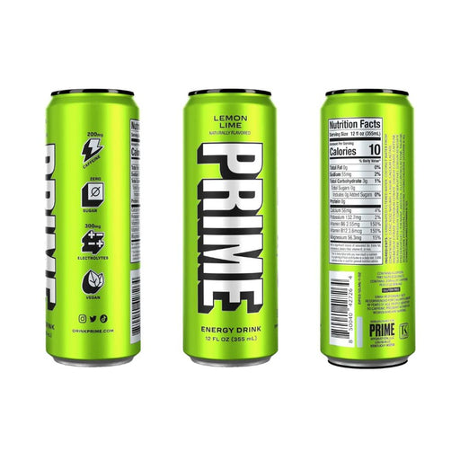 Hydration Sports Drink - Energy Drink - Lemon Lime - 8Pk