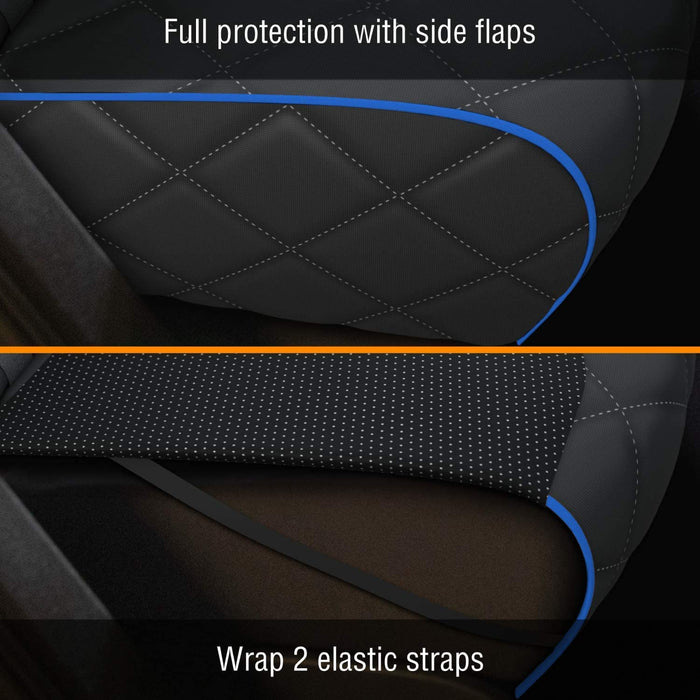 Bench Dog Car Seat Cover for Back Seat, Waterproof Dog Seat Covers for Cars, Durable Scratch Proof Nonslip, Protector for Pet Fur & Mud, Washable Backseat Dog Cover for Cars & Suvs