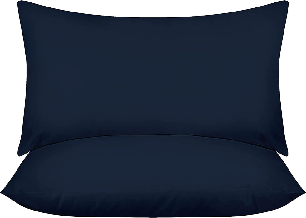 Throw Pillows Insert (Pack of 2, White) - 18 X 18 Inches Bed and Couch Pillows - Indoor Decorative Pillows