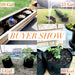 Gardzen 10-Pack 5 Gallon Grow Bags, Aeration Fabric Pots with Handles
