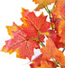 2 Pcs Artificial Maple Shrubs Fake Plants Fall Maple Leaf Bunches for Halloween Home Garden Office Decor, 11.8''