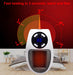 Alpha Heater, Space Heaters for Indoor Use, 500W Electric Alpha Heater Plug in Wall, Smart Wall Outlet Portable Ceramic Heaters with Adjustable Thermostat for Room