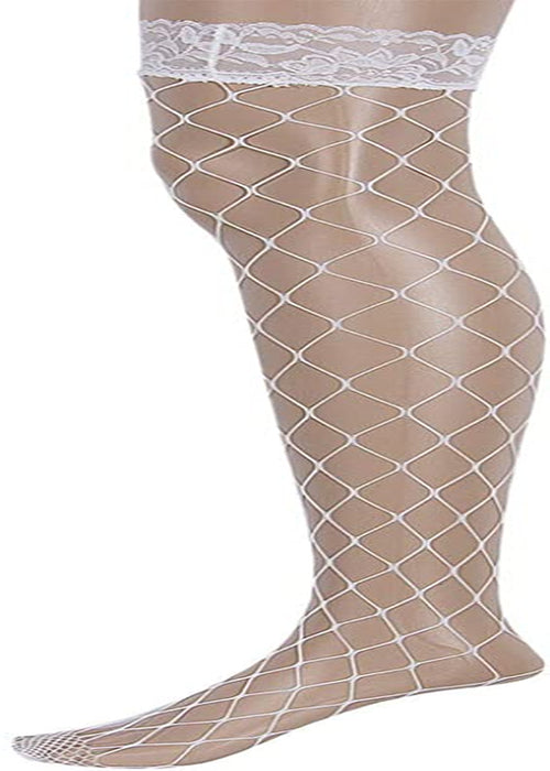 Women Criss Cross Sparkle Glitter Rhinestone Crystal over Knee Thigh High Stockings