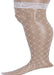 Women Criss Cross Sparkle Glitter Rhinestone Crystal over Knee Thigh High Stockings