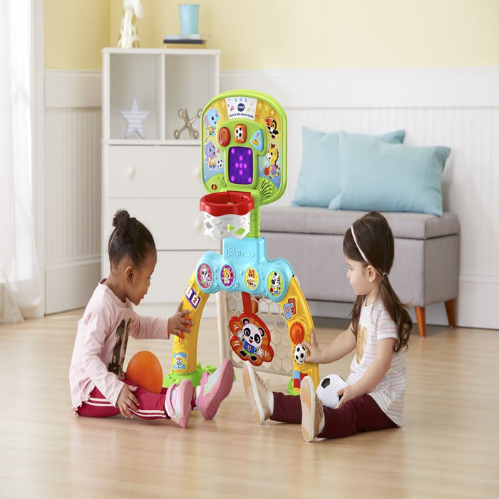 Count and Win Sports Center Toddler Basketball and Soccer Smart Toy