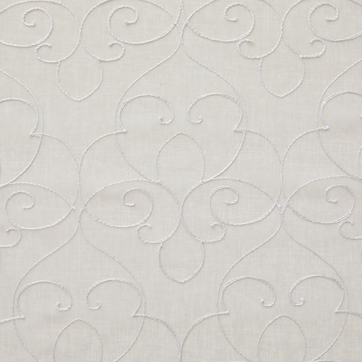 Mainstays Modern Scroll Beigerod Pocket Sheer Curtain Set, 28" X 63" (4 Panels)