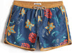 Mens Boys Short 80S 90S Vintage Swim Trunks with Mesh Lining Quick Dry Swim Suits Board Shorts