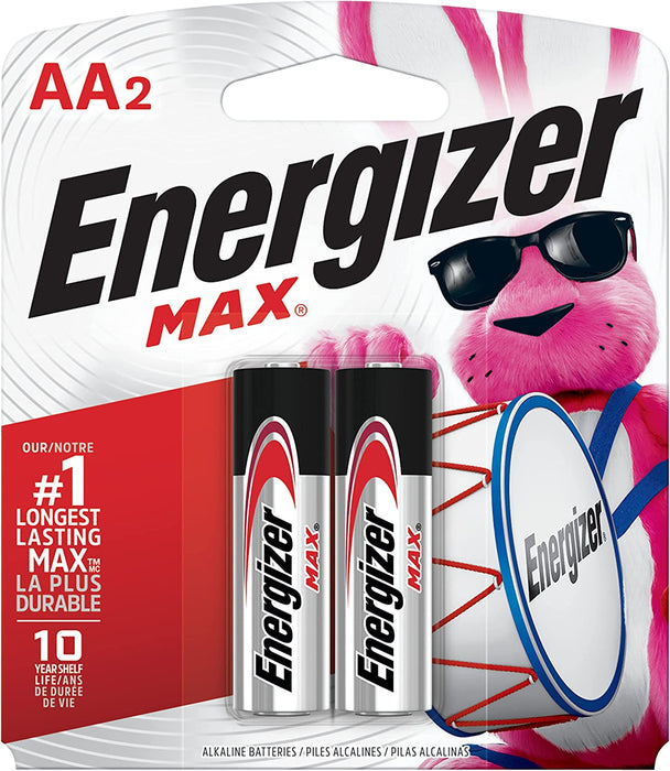 AA Batteries, Max Double a Battery Alkaline, 24 Count