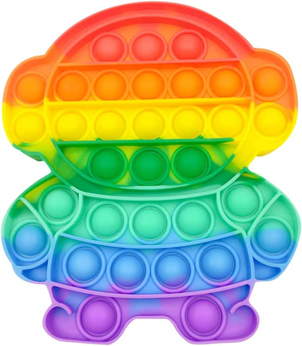 Push Pop Bubble Fidget Slug Sensory Toy - for Autism, Stress, Anxiety - Kids and Adults (Slug)