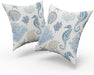 Nautical Coastal Pillow Covers 18X18 Set of 2 Coral Seashell Starfish Seahorse Beach Decorative Throw Pillows Summer Ocean Pillowcase Cotton Square Cushion Cover Decor for Home Couch Bed Soft