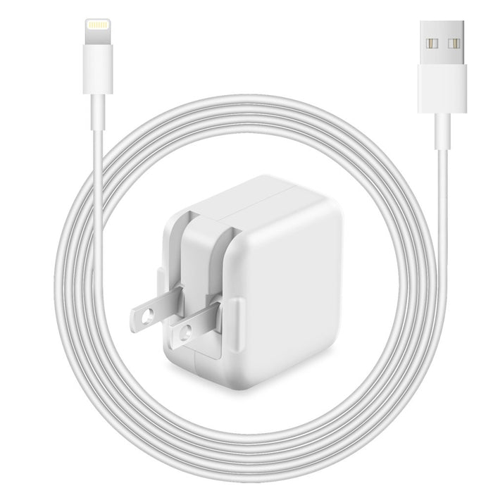 Iphone 14 13 12 11 Charger Ipad Charger-Apple Mfi Certified-12W USB Wall Charger Foldable Portable Travel Plug with USB Charging Cable Compatible with Iphone, Ipad, Ipad Mini, Ipad Air 1/2/3, Airpod