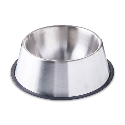 Vibrant Life Stainless Steel Paw Print Dog Bowl, Large, 101.44 Fl Oz