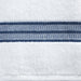 Better Homes & Gardens 6-Piece Bath Set, Blue Solid/Stripe