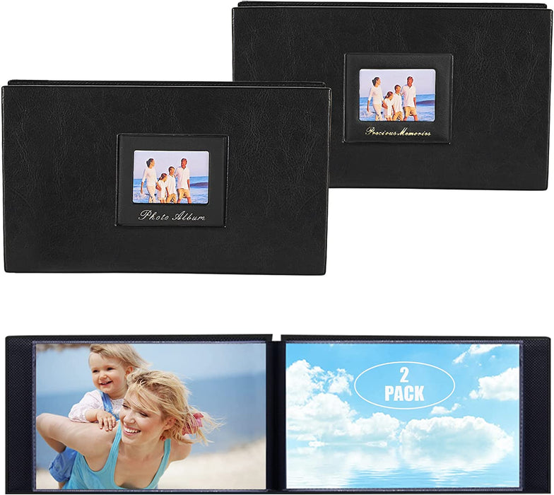 Photo Album 4X6 500 Pockets Photos, Extra Large Capacity Family Wedding Picture Albums Holds 500 Horizontal and Vertical Photos (500Pockets, Teal)