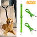 2Pcs Dog Leash Seat Belt Pet Car Seatbelt Safety Lead with Swivel Clip and Adjustable Length for Dogs and Cats, Seatbelt Harness for All Vehicles