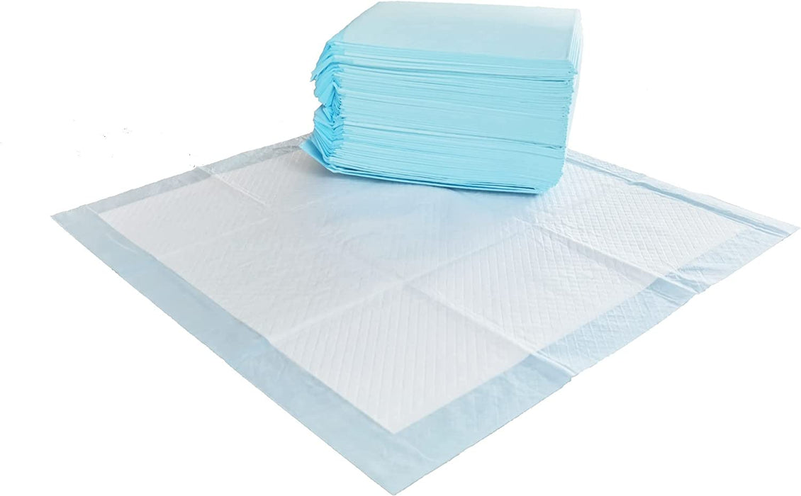 Dog and Puppy Pee Pads with Leak-Proof Quick-Dry Design for Potty Training, Standard Absorbency, Regular Size, 22 X 22 Inches - Pack of 100