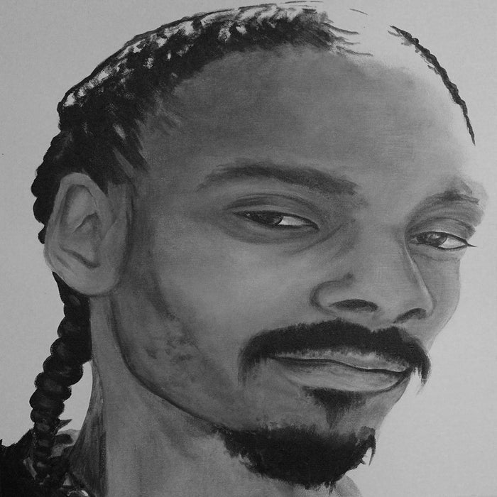 Snoop Dogg by Ed Capeau 18X24 Giclee Art Painting Reproduction POD