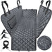 Dog Seat Cover Car Seat Cover for Pets 100% Waterproof Pet Seat Cover Hammock 600D Heavy Duty Scratch Proof Nonslip Durable Soft Pet Back Seat Covers for Cars Trucks and Suvs