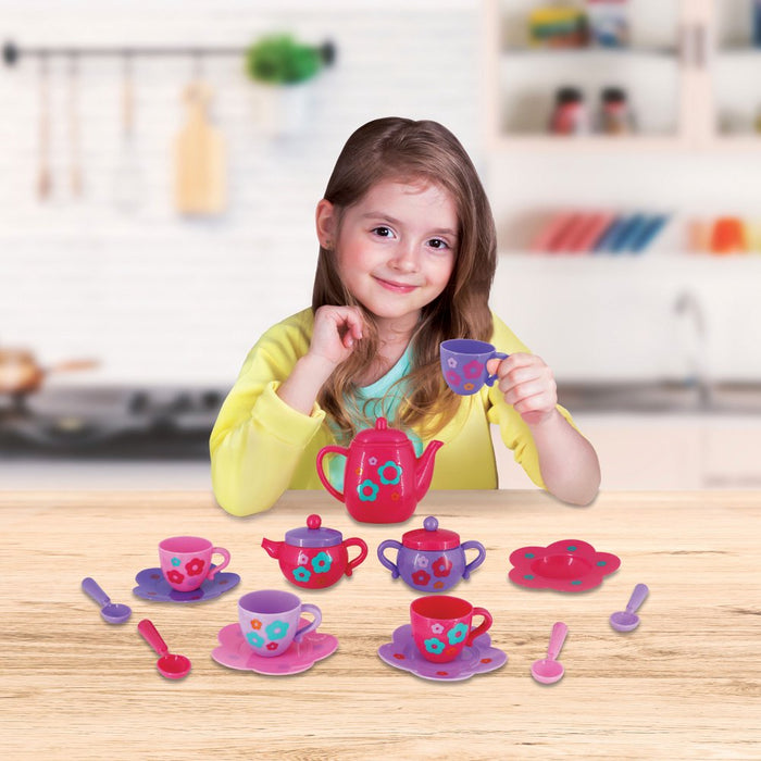 Kid Connection 18-Piece Tea Play Set