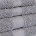 Mainstays Solid 18-Piece Bath Towel Set, School Grey