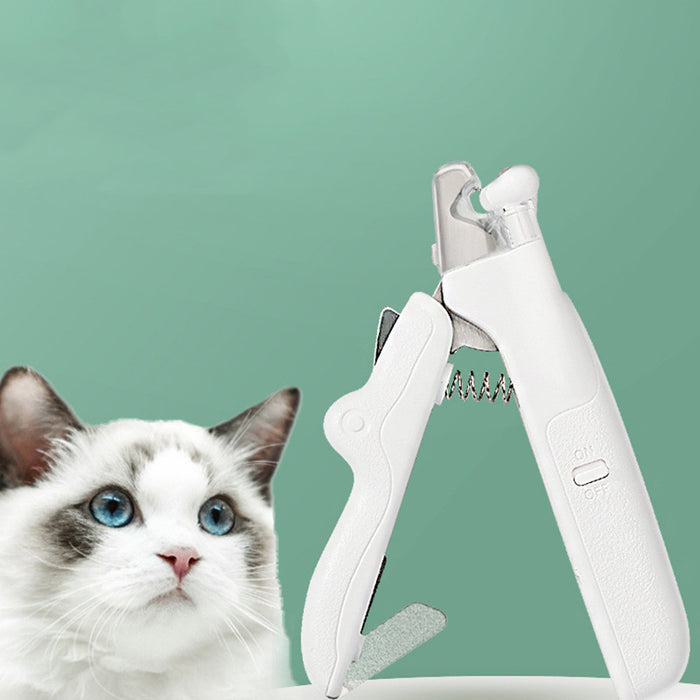 Pet Nail Clipper with LED Light for Cat Dog Pet Products