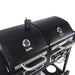 Revoace Dual Fuel Gas & Charcoal Combo Grill, Black with Stainless