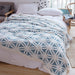 Sherpa Fleece Blanket Soft Plush Throw Blanket Dual Sided Cozy Blankets for Bed Couch Sofa(Light Blue,51"X63")