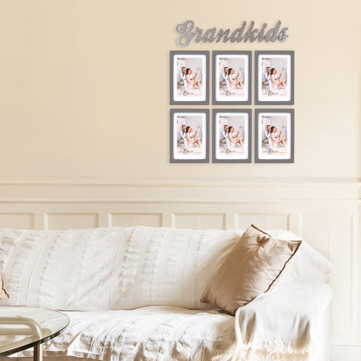 Prinz 4 X 6 Gray Collage Picture Frame 7 Count