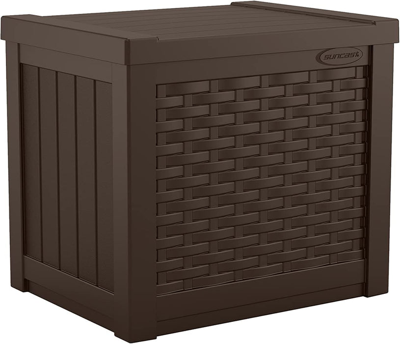 22 Gallon Small Resin Storage Seat, Java, SSW600J
