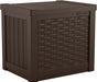 22 Gallon Small Resin Storage Seat, Java, SSW600J