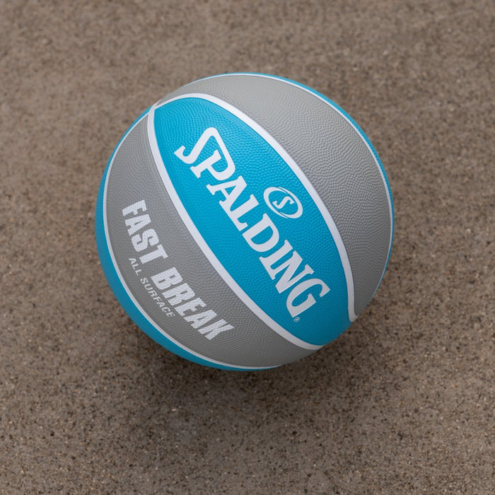 Fast Break All Surface Blue/Silver Basketball 29.5"