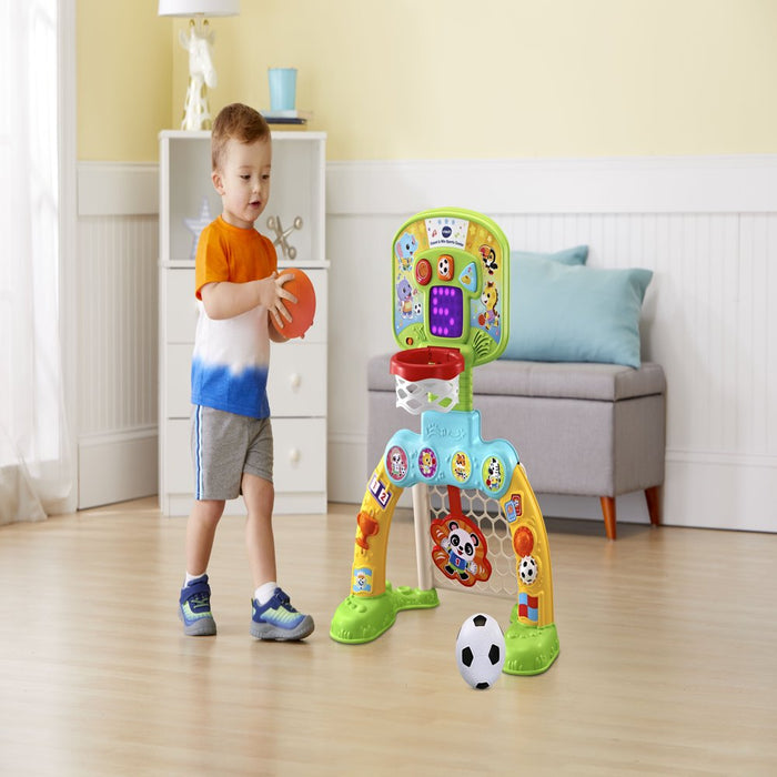 Count and Win Sports Center Toddler Basketball and Soccer Smart Toy