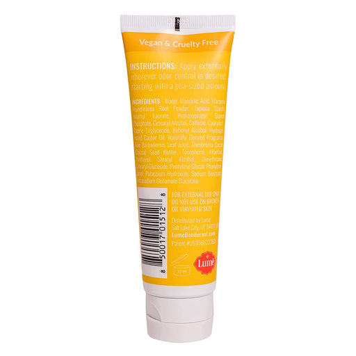 Deodorant Cream Tube - Underarms and Private Parts - Aluminum Free, Baking Soda Free, Hypoallergenic, and Safe for Sensitive Skin - 3Oz Tube (Coconut Crush)