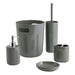 Mainstays Basic Ceramic Toothbrush Holder Light School Grey