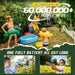Gel Ball Blaster- Splatter , Shoots Gel Ball- Backyard Fun and Outdoor Games for Boys and Girls Ages 9+ (1087)