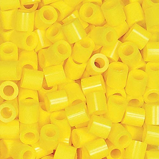 Perler Beads Fuse Beads for Crafts, 1000Pcs, Yellow