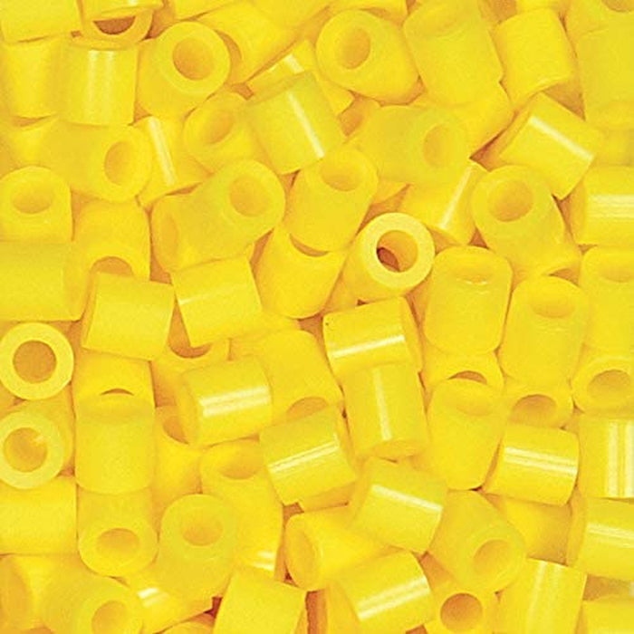 Perler Beads Fuse Beads for Crafts, 1000Pcs, Yellow