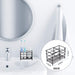 Toothbrush Holder and Bathroom Accessories Black 5 Slots Tooth Brushes Holder