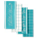 The Pioneer Woman Butterfly Kitchen Towel Set, Blue, 16"W X 28"L, 4 Piece
