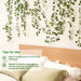 24 Pack 173Ft Artificial Ivy Greenery Garland, Fake Vines Hanging Plants Backdrop for Room Bedroom Wall Decor, Green Leaves for Jungle Theme Party Wedding Decoration