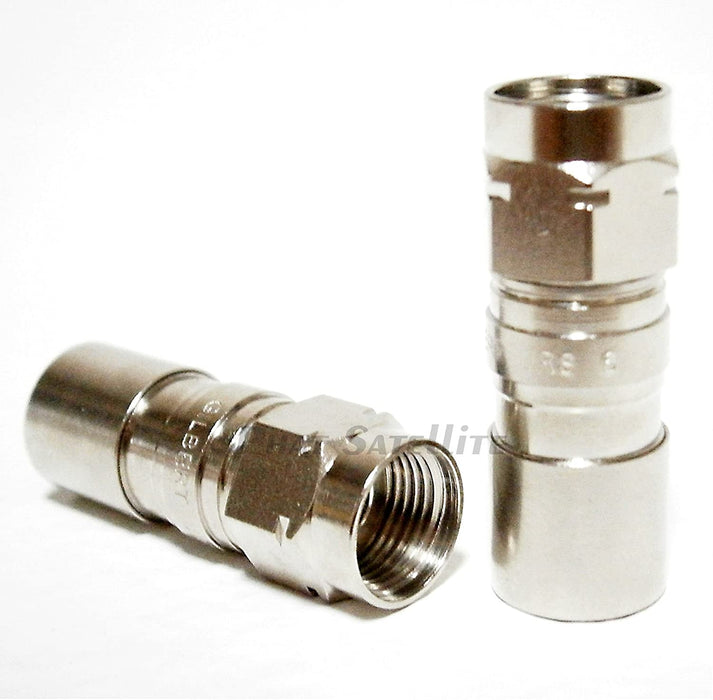 20 Pieces PPC EX6 plus Satellite TV Digital Cable RG6 COAXIAL Cable Compression Fittings