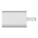 BOOSTCHARGE 20W USB Wall Charger, USB-C Power Delivery, Silver