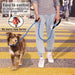 Slip Lead Dog Leash, Anti-Choking with Traffic Padded Two Handles, Reflective Strong Sturdy Heavy Duty Rope Leash, 6FT Dog Training Leash for Medium Large Dogs(6' Navy Blue)