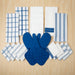 Mainstays, 20 Piece Set, Terry & Flat Kitchen Towel, Dish Cloth, Flour Sack, Oven Mitt, Pot Holder