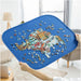 Foldable Jigsaw Puzzle Board: Large Portable 1000 Pieces Puzzle Mat, Non-Printing Surface for Puzzle Storage Saver to 500 & 1000 Pieces with Storage Bag(Blue)
