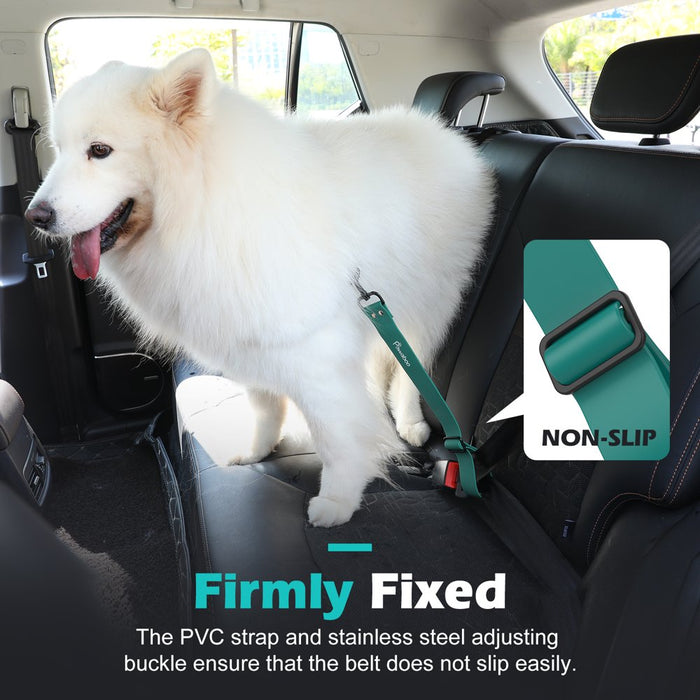 Clearance!  Dog Seat Belts for Car, Universal Pet Safety Belt Correa Para, Puppy Dog Car Seat with Adjustable Strap, Nylon Woven Belt Dog Seatbelt Harness, Restraint Dog Leash,Dark Green