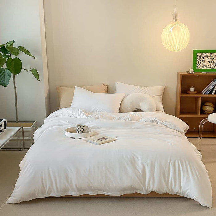 White Comforter Full Size White Bedding Comforter Sets Full White Comforter Sets Full Solid White Bed Comforter Full Size Plain White Full Comforter White Bed Set 3Pcs White Comforter Sets