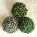 4.72 Inch Artificial Greenery Topiary Balls Wedding Party Decor Home Garden Decor Dark Purple